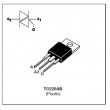 Triak BTA12-600B 600V/12A, Igt50mA TO220AB