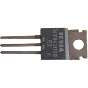 KY943/100 2x dioda uni 100V/3A TO220AB