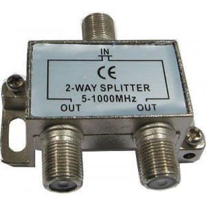 Rozbočovač IN/2xOUT 5-1000 MHz s F konektory