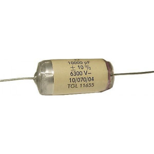 10n/6300V TGL11655, svitkový kondenzátor axiální