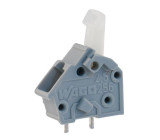 WAGO 256-401 svorkovnice 1pól, rozteč 5,08mm, 24A/320V, vstup 45°