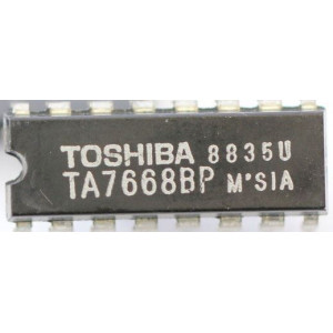 TA7668BP 2x předzesilovač pro mgf TOSHIBA