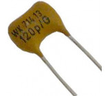 36pF/300V WK71413, slídový kondenzátor
