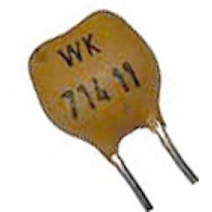51pF/63V WK71411, slídový kondenzátor
