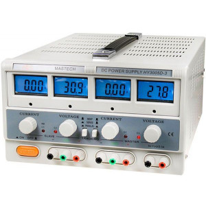 Laboratorní zdroj PeakMeter HY3005D-3 2x0-30V/0-5A + 1x5V/3A