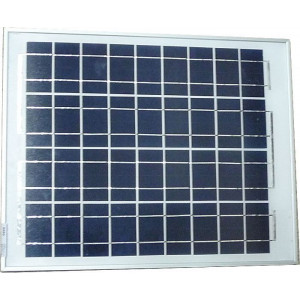 Fotovoltaický solární panel 12V/20W polykrystalický 450x360x20mm