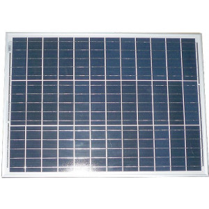 Fotovoltaický solární panel 12V/50W polykrystalický 700x510x30mm