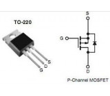 IRF9510 P MOSFET 100V/4A 43W TO220