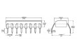 PCF8574AN 8BIT.expander pro I2C DIP16