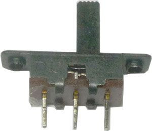 Přepínač posuvný ON-ON 1pólový, 50V/0,5A, 18x5mm