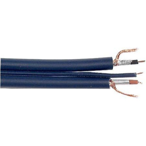 Stíněný kabel 2x6mm+2mm ovládací-modrý 2,4m