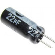 22u/63V 105° 6x11x2mm, elektrolyt.kondenzátor radiální