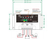 Solární regulátor PWM CMPT02-30 12-24V/30A