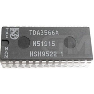 TDA3566 - dekodér PAL/NTSC, DIL28