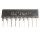 KIA7343AP - FM PLL stereodekodér, SIP9 /TA7343P/