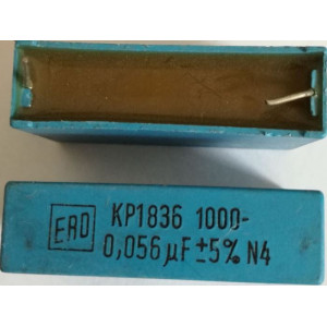56n/1000V ERO, svitkový kondenzátor