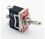 Přepínač páčkový KN3(C)-102P, ON-ON 1pol.250V/6A