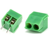 Svorkovnice do DPS 2P CY350-3.5-2P RM=3,5mm, zelená