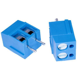 Svorkovnice do DPS 2P DG300-5.0, RM=5mm, modrá