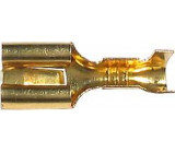 Faston-zdířka 6,3mm, kabel 1-2,5mm2, prolis