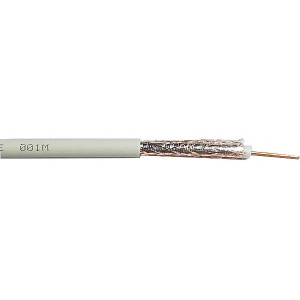 Koax.kabel 75ohm RG6 CU, 6,8mm, /1mm+PE+32x0,12+Al+PVC/