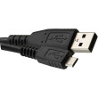 Kabel USB 2.0 konektor USB-A / USB-Micro, délka 1,8m