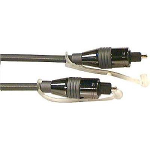 Kabel optický TOSLINK-TOSLINK 5mm/3m kovové konektory