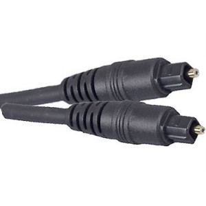 Kabel optický TOSLINK-TOSLINK 4mm/2m plastové konektory