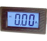 Digitální panelový ampérmetr JYX85 - 10A DC, LCD, napájení 6-12V DC