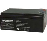 Pb akumulátor MGB VRLA AGM 12V/3,2Ah