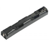 Držák baterie 2xR6/AA/UM3 s pájecími očky