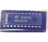 MM5457N - hodinový obvod, DIP28
