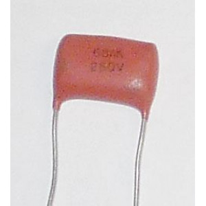 68n/250V , MPT96, RM=10mm, svitkový kondenzátor radiální