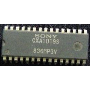 CXA1019S - FM/AM rádio+ nf zesilovač, SDIP-30