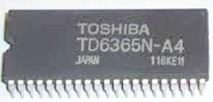 TD6365N - servo pro VCR