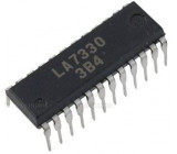 LA7330 - IN-IC,VHS-HQ chroma sig.proc.DIP24