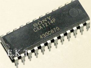 CXA1214P - dekodér SECAM, DIL24