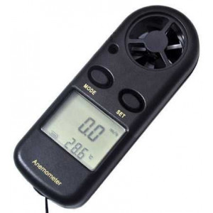 Anemometr - digitální měřič rychlosti větru a teploty GM816