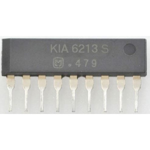 KIA6213S - nf zesilovač 0,7W, SIP9 /AN7112/
