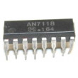 AN7118 - nf zesilovač 2x0,13W, DIP16