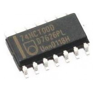 74HCT00 SMD - 4x 2vstup NAND /7400/
