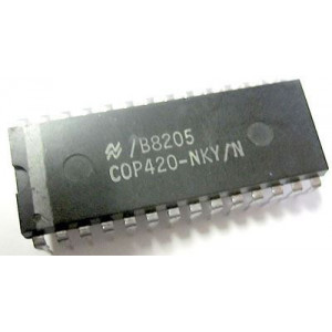 COP420-LBE/N - 4-bit MCU, DIL28