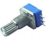 10k/N, WH9011A , hřídel 6x15mm, potenciometr otočný
