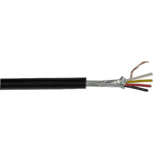 Stíněný kabel čtyřžilový - 4x, společné stínění, 4,15m, DOPRODEJ