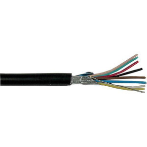 Stíněný kabel osmižilový - 8x, společné stínění, 4,9m, DOPRODEJ