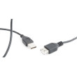 Kabel USB-A male / USB-A female 2.0, délka 0,7m