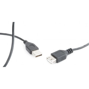 Kabel USB-A male / USB-A female 2.0, délka 0,7m