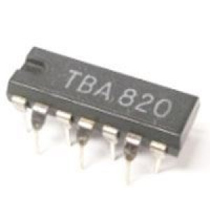 TBA820 - nf zesilovač 2W