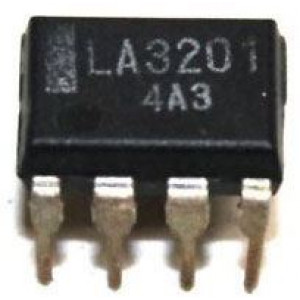 LA3201 - nf předzesilovač, DIL8