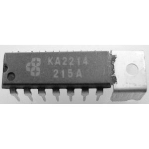 KA2214 - nf zesilovač 2x1,6W, DIP14TR